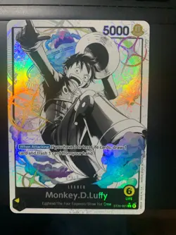 2026 One Piece CCG - Monkey.D.Luffy - ST29-001 Alt Art Leader Card English - Image 1
