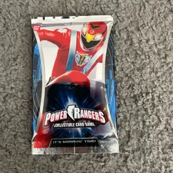 2008 Power Rangers Collectible Card Game Booster Pack - Rare - Image 1