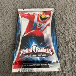 2008 Power Rangers Collectible Card Game Booster Pack - Rare - Image 2