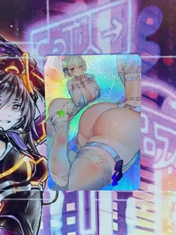 Holo Sexy Goddess Waifu Card Doujin Anime Field Center Azur Lane - Image 1