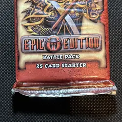 Warlord Saga of the Storm CCG Epic Edition Battle Pack 25 Starter Cards Sealed! - Image 3