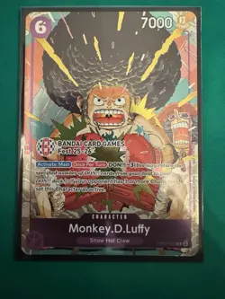 Monkey.D.Luffy (BANDAI Card Fest 25-26) OP07-073 One Piece Promotion Cards Foil - Image 1