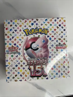 Scarlet & Violet Pokemon Card 151 Japanese Booster Box sv2a With Box Protector - Image 3