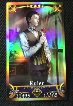 Sherlock Holmes Fate/ Grand Order FGO Character Fan Card - Image 1