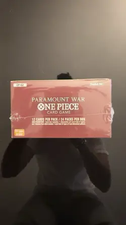 ONE PIECE CARD GAME - PARAMOUNT WAR OP-02 Booster BOX ENG SEALED - Image 3