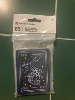 Pokemon TCG: Rayquaza Among the Stars Card Sleeves (65 Sleeves) Pokemon Center - Image 1