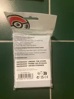 Pokemon TCG: Rayquaza Among the Stars Card Sleeves (65 Sleeves) Pokemon Center - Image 2