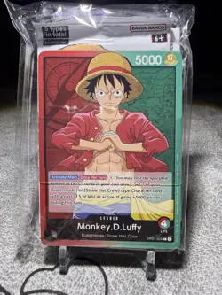 One Piece Card Game DEMO Deck English Edition Pre-errata + Promo Pack 2022 - Image 1