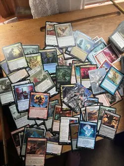 1200 Magic the Gathering MTG card lot with 50 Rares - Image 2