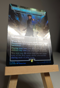 MTG Armiger Unleashed - Forge Anew Rainbow Foil Final Fantasy Secret Lair - Image 2