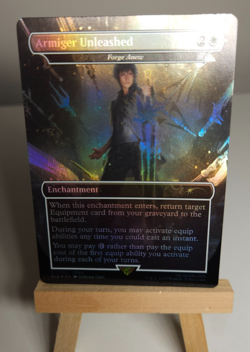 MTG Armiger Unleashed - Forge Anew Rainbow Foil Final Fantasy Secret Lair - Image 3