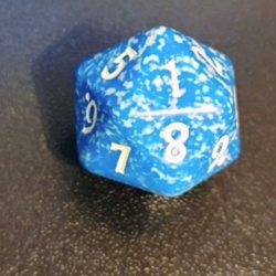 MtG Spindown Dice - Blue - Black Lotus - Image 2