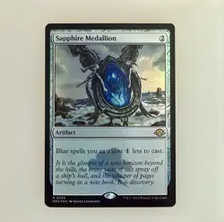 Magic the Gathering: Sapphire Medallion Modern Horizons 3 Foil NM - Image 1
