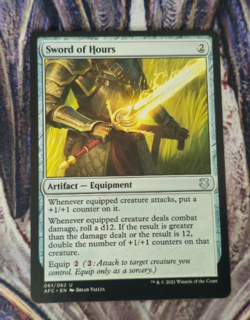 MTG - Sword of Hours - Commander: Adventures in the Forgotten Realms - NM - Image 1