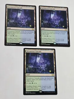 3x Dreamroot Cascade - Crimson Vow - Near Mint - Magic the Gathering - Image 1