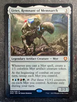 Urtet, Remnant of Memnarch - Commander: Phyrexia All Will Be One (MTG) - Image 1