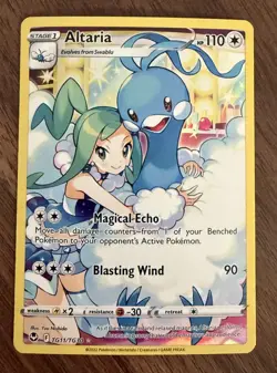 Pokemon Altaria TG11/TG30 Sword & Shield - Silver Tempest Trainer Gallery Holo - Image 1