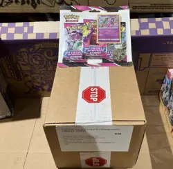 SEALED CASE of 24x Pokemon Fusion Strike 3-pack Blisters New & Sealed - espeon - Image 1