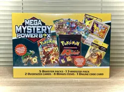 MEGA MYSTERY POWER BOX ~ 2025 Holiday Meijer Exclusive Pokemon TCG (New, Sealed) - Image 1