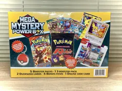 MEGA MYSTERY POWER BOX ~ 2025 Holiday Meijer Exclusive Pokemon TCG (New, Sealed) - Image 2