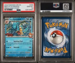 Pokemon PSA 10 Misty's Gyarados 049/182 Destined Rivals STAFF Prerelease Promo - Image 3
