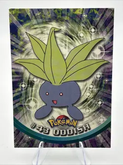1999 TOPPS POKEMON TV 43 ODDISH - Image 1