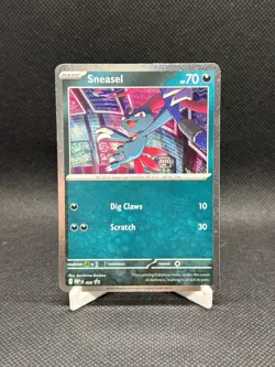 Sneasel (Cosmos Holo) Black Star Promo MEP 020 Pokemon Blister Exclusives NM - Image 1