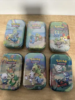 Pokemon TCG Celebrations Mini Tin Collection Pack - 6 Tins New Sealed!!! 820650809378 - Image 1
