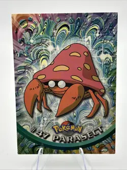 1999 TOPPS POKEMON TV 47 PARASECT - Image 1