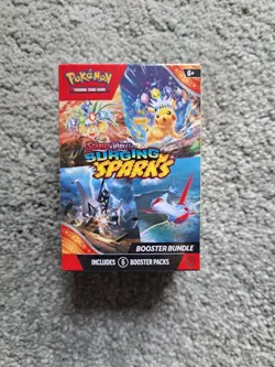 Pokemon TCG Scarlet & Violet Surging Sparks Booster Bundle 6 Packs, New Sealed - Image 2