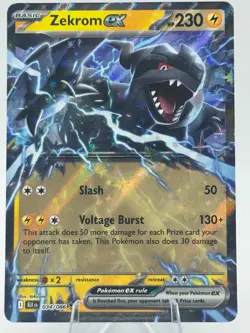 Pokemon TCG Zekrom ex 034/086 sv: Black Bolt - Image 1