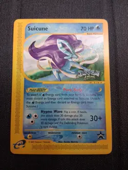 Pokemon Suicune 053 Black Star Promo NonHolo NM Fast Ship - Image 1