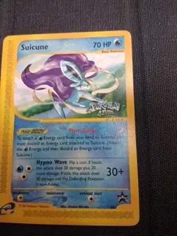 Pokemon Suicune 053 Black Star Promo NonHolo NM Fast Ship - Image 4