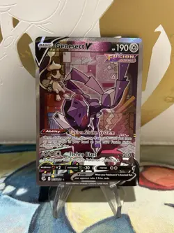 Genesect V 255/264 Pokemon TCG Fusion Strike Sword & Shield Alternate Art NM - Image 1