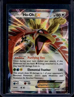 Ho-Oh EX 92/122 Ultra Rare Breakpoint 2016 Pokemon TCG (MP) - Image 1