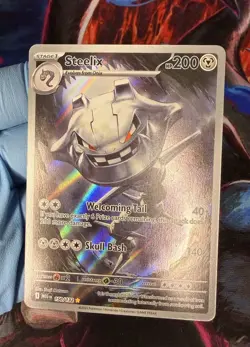 Pokemon TCG Steelix 150/132 Illustration Rare, Mega Evolution, NM/M Condition - Image 1