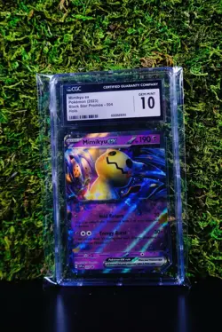 Pokemon TCG Mimikyu EX #004 Promo Scarlet & Violet CGC Grade 10 - Image 1