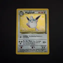 Pokemon TCG Wigglytuff Holo 16/64 (Jungle / 1999 / LP) - Image 1