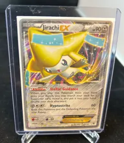 2013 Pokemon Plasma Blast Holo Rare Jirachi Ex 60/101 NM - Image 1