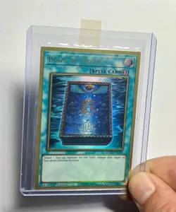 Book Of Moon MGED-EN039 (NM) Premium Gold Rare 1st Edition YuGiOh! - Image 3