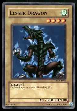 Lesser Dragon LOB-EN113 Legend of Blue Eyes White Dragon (25th Anniversary Editi - Image 1