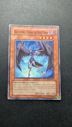 Blackwing - Shura the Blue Flame - RGBT-EN011 - LP - Common - 1st ed - Yugioh - Image 1