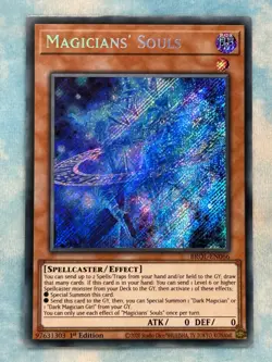 YUGIOH MAGICIANS' SOULS SECRET RARE NM BROL-EN066 - Image 1