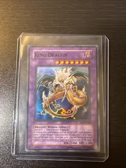 King Dragun FET-EN036 Flaming Eternity 1st Edition Dragun Super Rare LP - Image 1