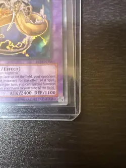 King Dragun FET-EN036 Flaming Eternity 1st Edition Dragun Super Rare LP - Image 4