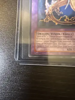 King Dragun FET-EN036 Flaming Eternity 1st Edition Dragun Super Rare LP - Image 5