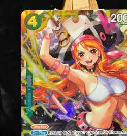 One Piece CCG Nami Alternate Art OP14-031 The Azure Sea's Seven English - Image 4