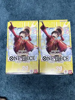 2x Box One Piece Egghead ENGLISH Starter Deck ST-29 SEALED NEW - Image 1