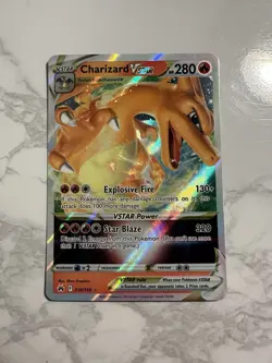 Pokemon TCG Charizard VSTAR Crown Zenith Holo Ultra Rare Card 019/159 Near Mint - Image 1