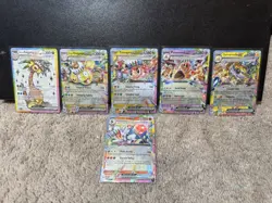 Pokemon TCG Lot Of 6 Ex’s All Rainbows EX Cards - Image 1